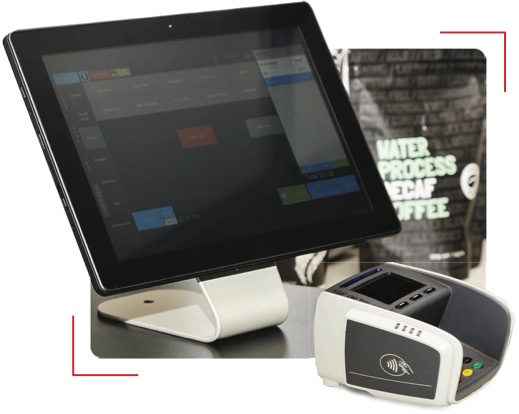 ADOPOS POS tablet and card payment terminal
